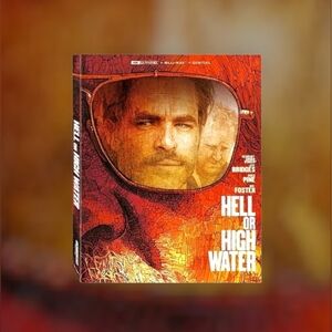 Hell Or High Water Sealed 4K Ultra HD Blu Ray Digital SteelBook Limited Edition